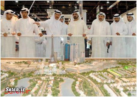 مشایخ ابوظبی شیخ مکتوم بن بطی شیخ محمد بن راشد تأسیس شیخ‌نشین دبی بلندترین برج جهان برج خلیفه برج العرب