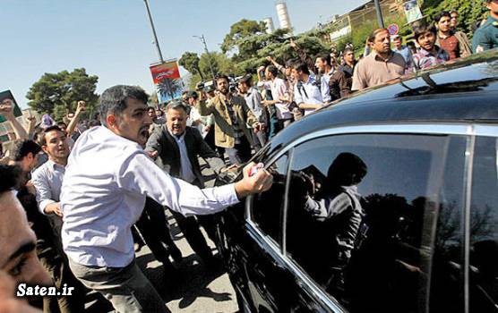 حمله به روحانی حمله به خودروی روحانی حمله به حسن روحانی