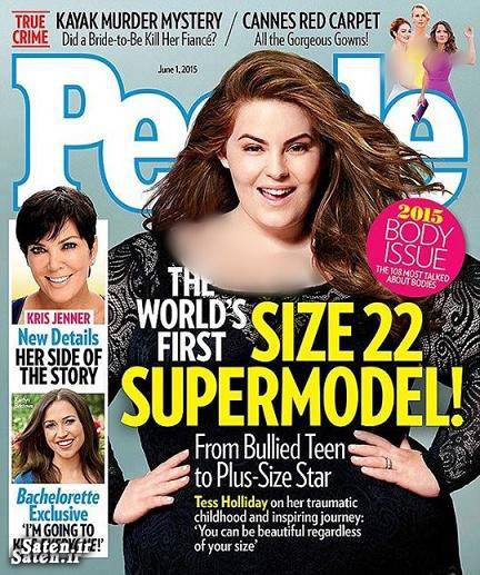 مدلینگ چیست عکس سوپر مدل زن چاق دختر مدل دختر چاق Tess Holliday