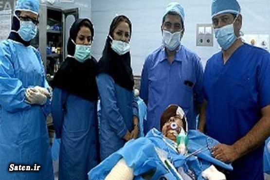 عکس تومور سرطانی سوابق دکتر محمد صمدیان بیمارستان لقمان حکیم بیمارستان فارابی بزرگترین تومور
