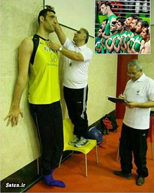 والیبال نشسته همسر مرتضی مهرزاد قد بلندترین مرد جهان خانواده مرتضی مهرزاد پارالمپیک 2016 ریو بیوگرافی مرتضی مهرزاد بلند قدترین ایرانی Morteza Mehrzad