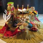 تزیین سفره هفت سین ۹۷ (عروس و داماد ،فانتزی و کلاسیک) +عکس haft sin, آموزش تزیین سفره, آموزش هفت سین, بهترین هفت سین های سنتی, تزیین سفره هفت سین, سفره آرایی, سفره هفت سین سال سگ, سفره هفت سین عروس, سفرهای نوروزی, سین های هفت سین, عکس سفره هفت سین فانتزی, هفت سین جدید, هفت سین مدرن