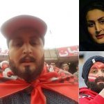 دختر پرسپولیسی بازهم سبیل گذاشت و به ورزشگاه رفت! اخبار فوری پرسپولیس, دختر پرسپولیسی, زنان در ورزشگاه, زهرا خوشنواز کیست, طرفداران پرسپولیس, هواداران پرسپولیس