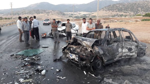 حادثه مرگبار در کمربندی یاسوج با ۳ نفر کشته +عکس اخبار تصادف, اخبار کردستان, اخبار یاسوج, تصادف وحشتناک در ایران, حوادث یاسوج, عکس تصادف دلخراش, عکس تصادف مرگبار