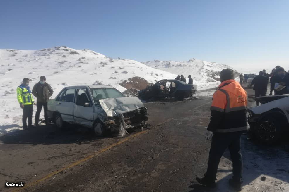 تصادف زنجیره ای مرگبار در جاده مراغه – هشترود اخبار جنایی, حوادث امروز, حوادث ایران, حوادث تلخ