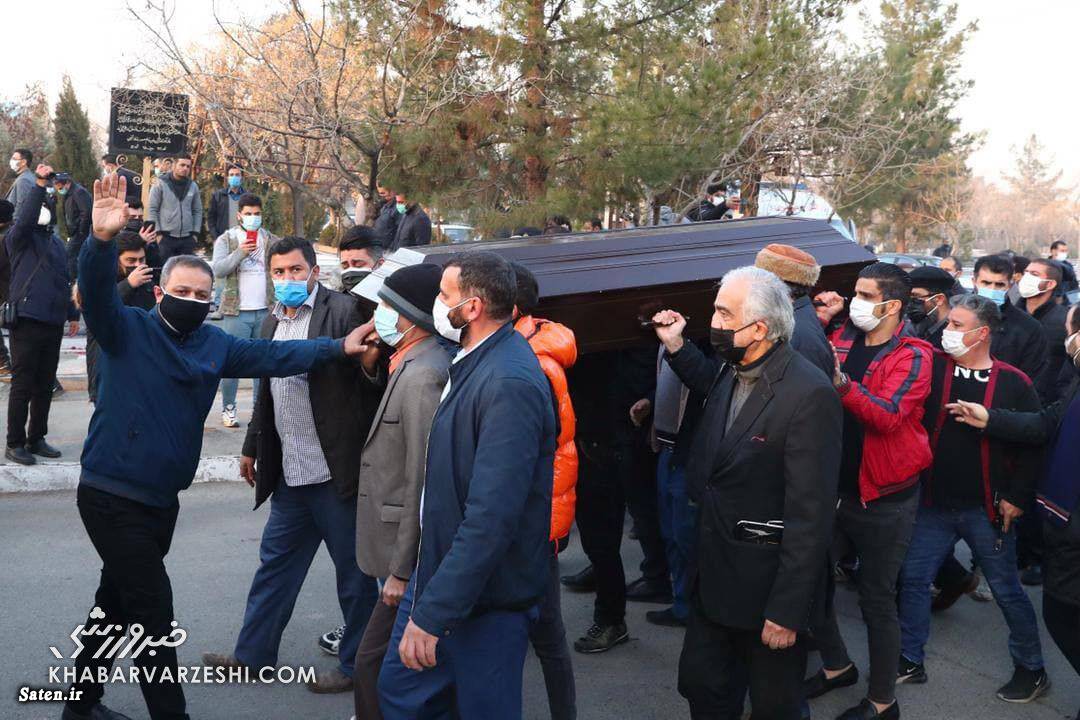 تصاویر مراسم تشییع پیکر علی انصاریان؛ اشکهای غمانگیز مادر/ چهرههای مطرحی که به بهشت زهرا آمدند اخبار سلبریتی ها, حاشیه های فوتبال امروز, حواشی فوتبال