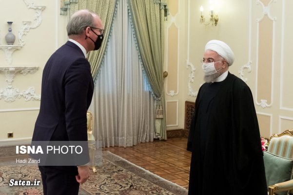 سیمون کوونی کیست, عکس جدید حسن روحانی, وزیر خارجه ایرلند