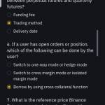 جواب سوالات فیوچرز بایننس Binance futures Binance futures, Binance futures quiz answers, آموزش فیوچرز بایننس, بایننس, پاسخ به سوالات فیوچرز بایننس, جواب سوالات صرافی بایننس, صرافی ارز دیجیتال, فیوچرز بایننس