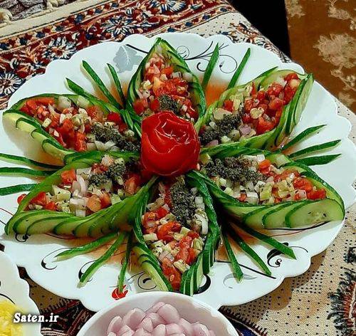 آموزش تهیه سالاد شیرازی اصیل و خوشمزه | ساتین ⭐️