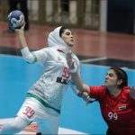 ورزشکاران زن ایرانی هندبال بانوان مژگان قهرمانی