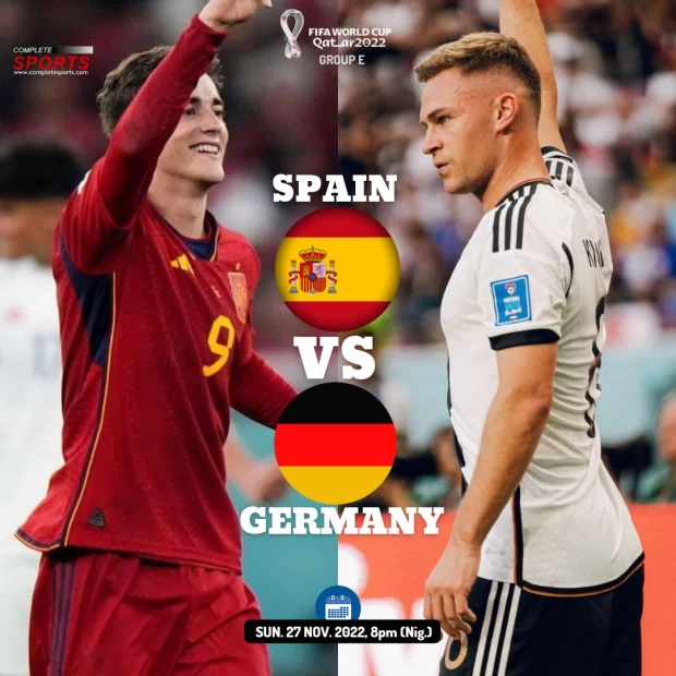 فوتبال آلمان جام جهانی 2022 قطر تیم ملی اسپانیا بازی اسپانیا بازی آلمان